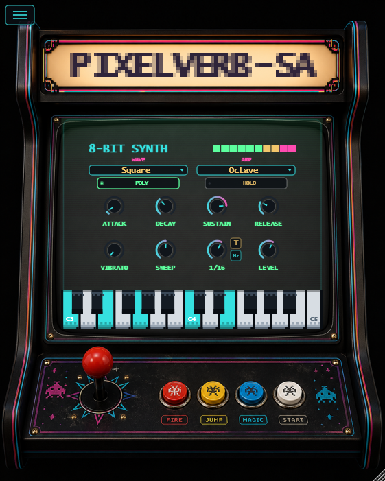 PixelVerb-sa plugin artwork