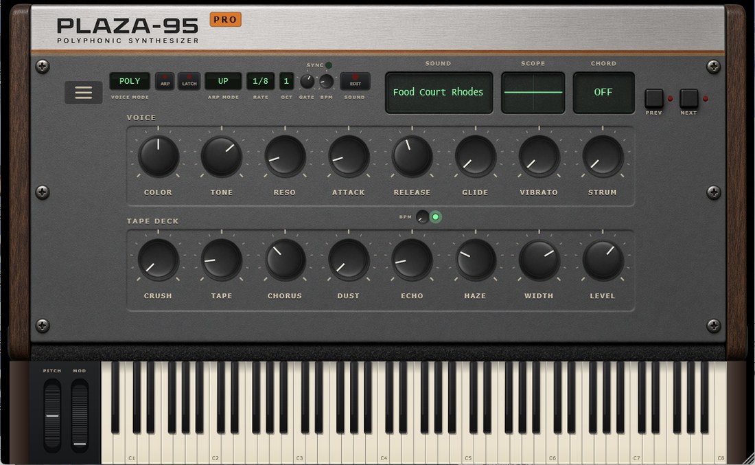 Plaza-95PRO plugin artwork