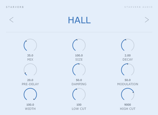 Starverb plugin artwork